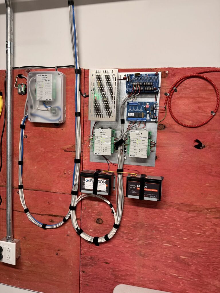Panneau des systèmes de sécurité et d'appel de garde du Beaulieu
